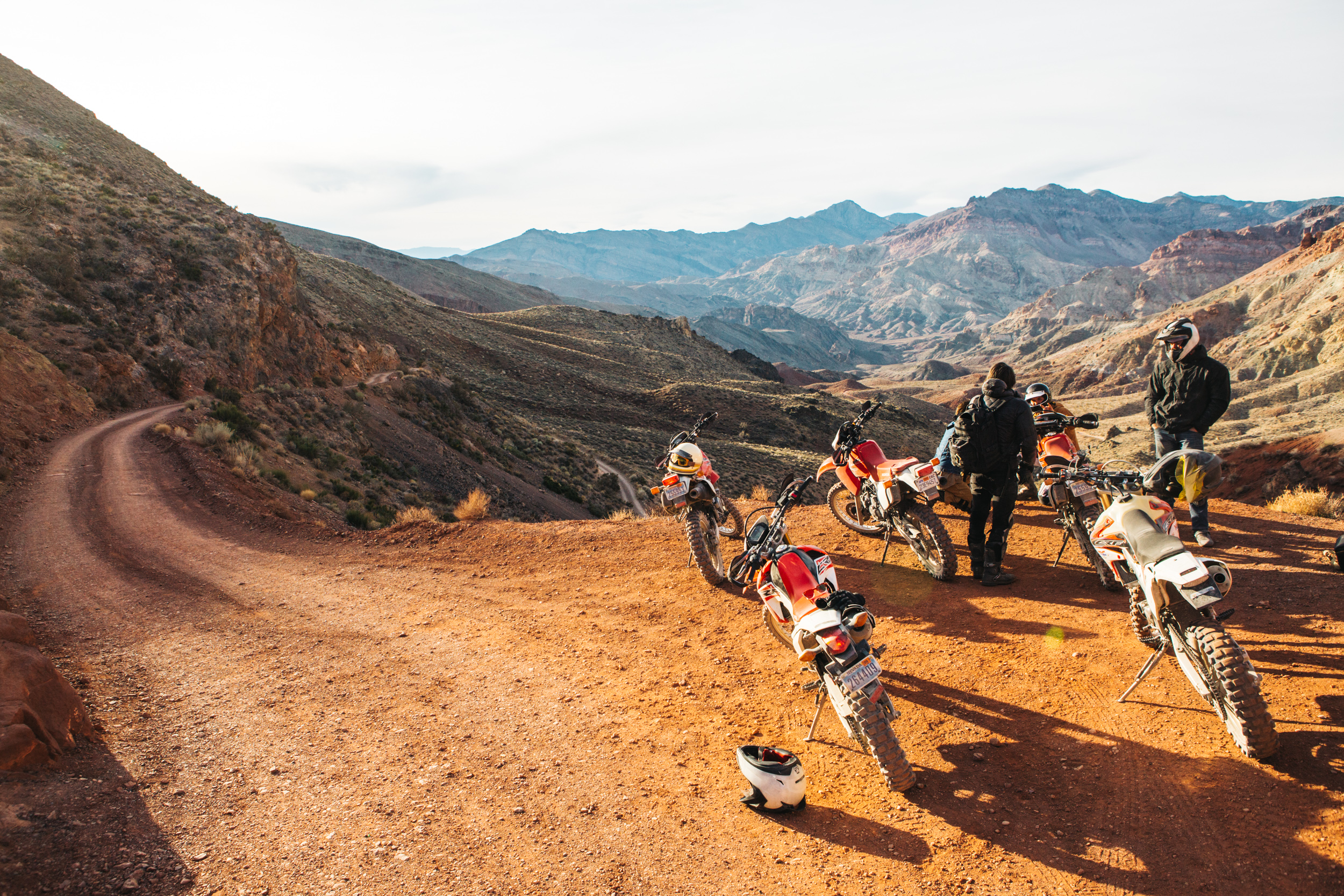 Death Valley Dual Sport Moto Wilderness